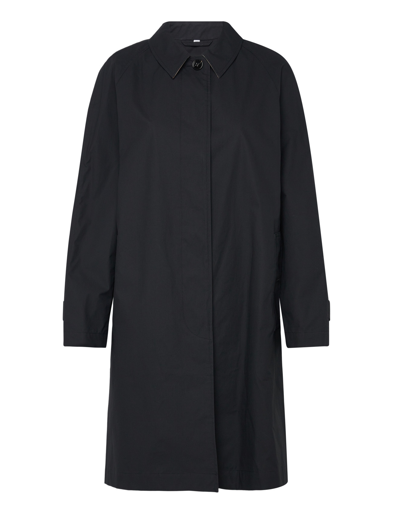 Burberry Clarebury, 10, Black, Frakker > Trenchcoats, Dame