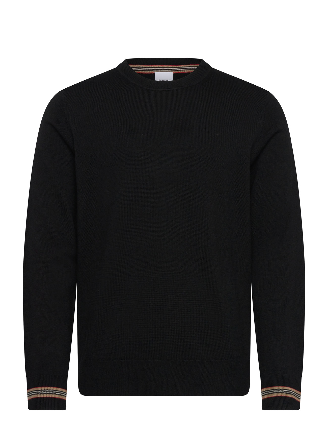 Burberry Paradise, M, Black, Strik > Runde Halse, Herre