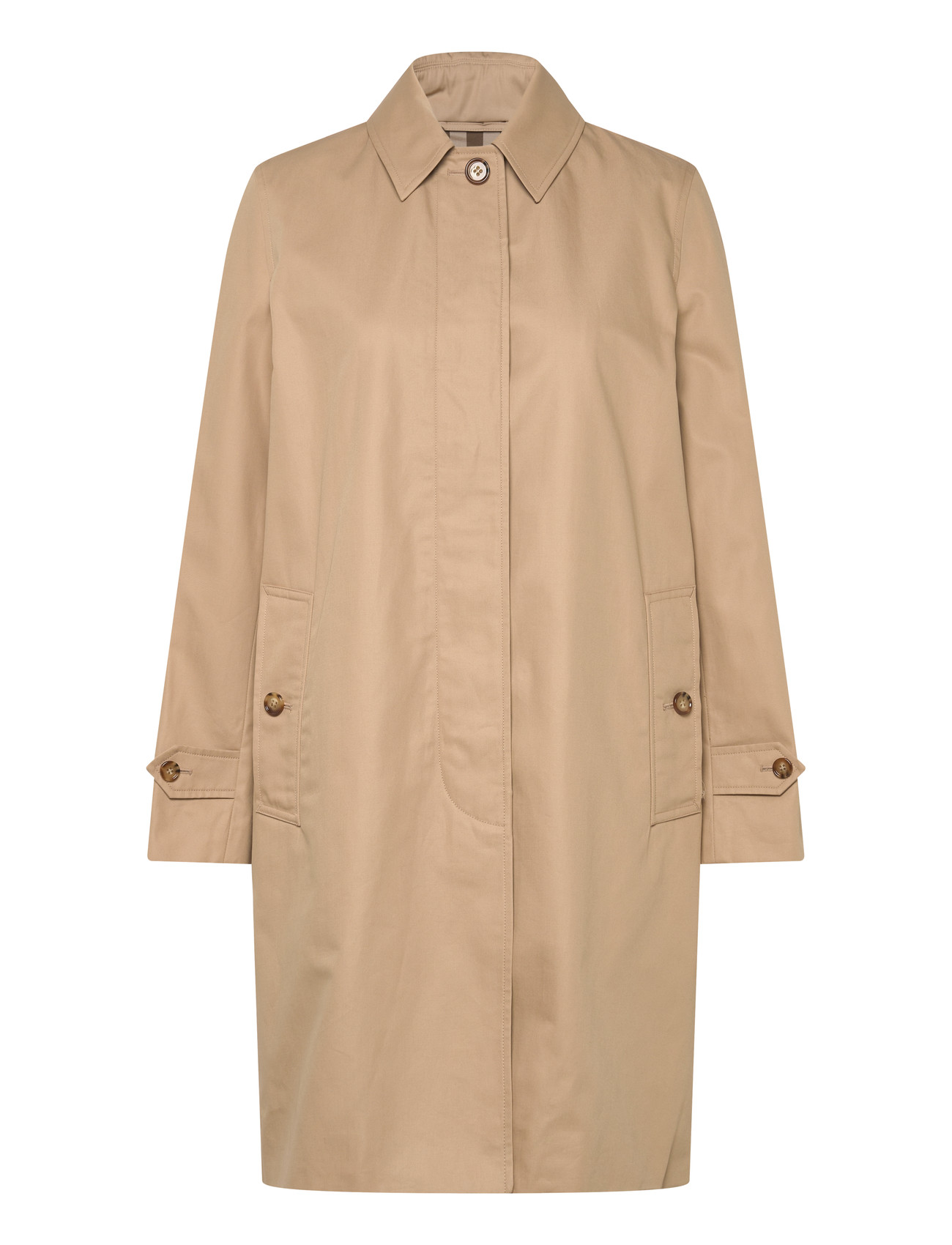 Burberry Chiltern, 8, Beige, Frakker > Trenchcoats, Dame