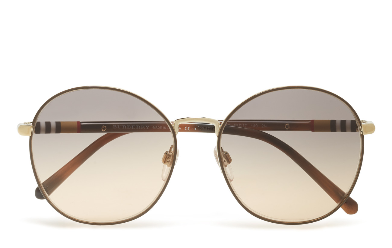 Burberry Sunglasses 0be3094 (Light Gold), (117 €) | Large ...