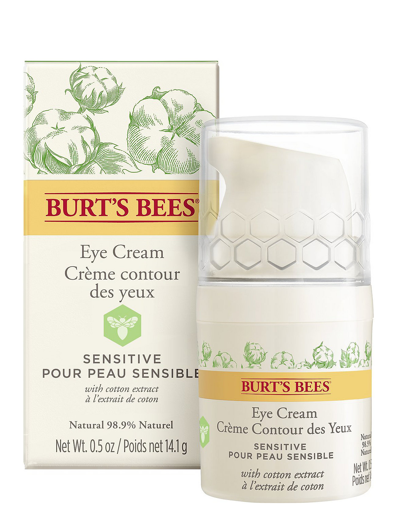 Burt's Bees Sensitive Skin Eye Cream Nude