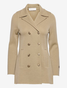 Sophia jacket - oversized blazere - khaki beige