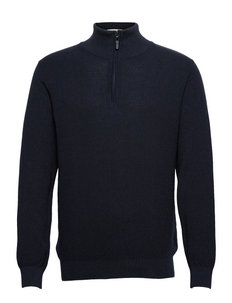 Mens half zip jumper black Clearance