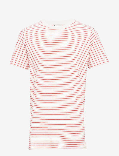 The Organic Striped Tee - randiga t-shirts - grenadine