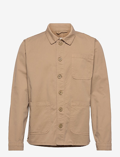 The Organic Workwear Jacket - overshirts - khaki