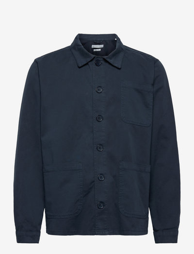 The Organic Workwear Jacket - overshirts - navy blazer