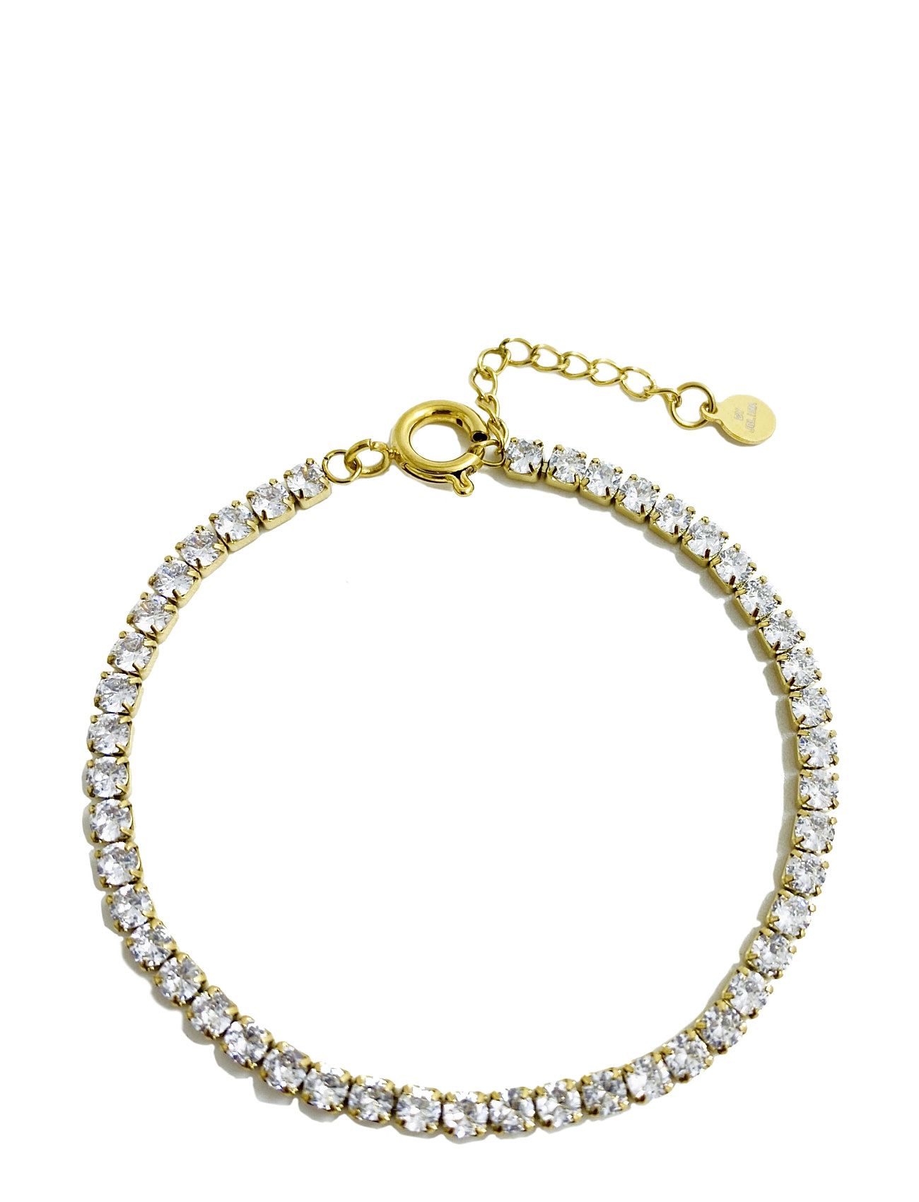 BY JOLIMA Celine Tennisbracelet Gold - One Size - Damen