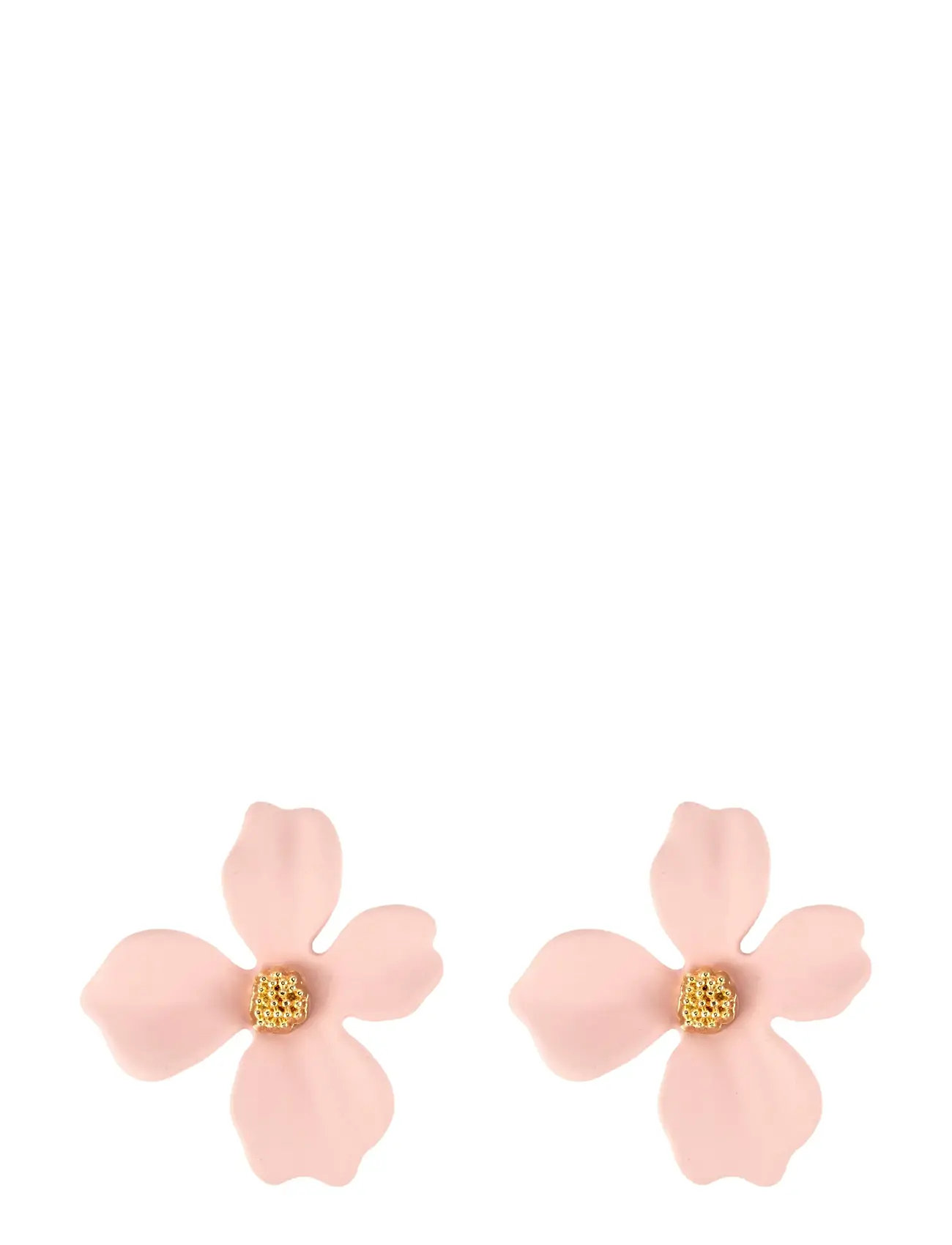 BY JOLIMA Lilly Flower Ohrring Pink - One Size - Damen