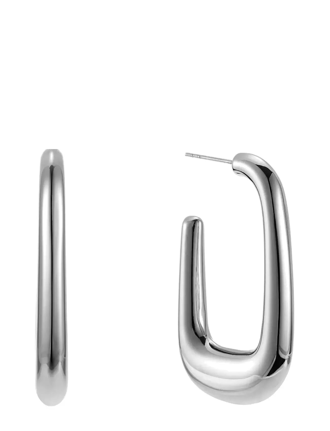 BY JOLIMA Lou Hoop Ohrring Gold Silber - One Size - Damen