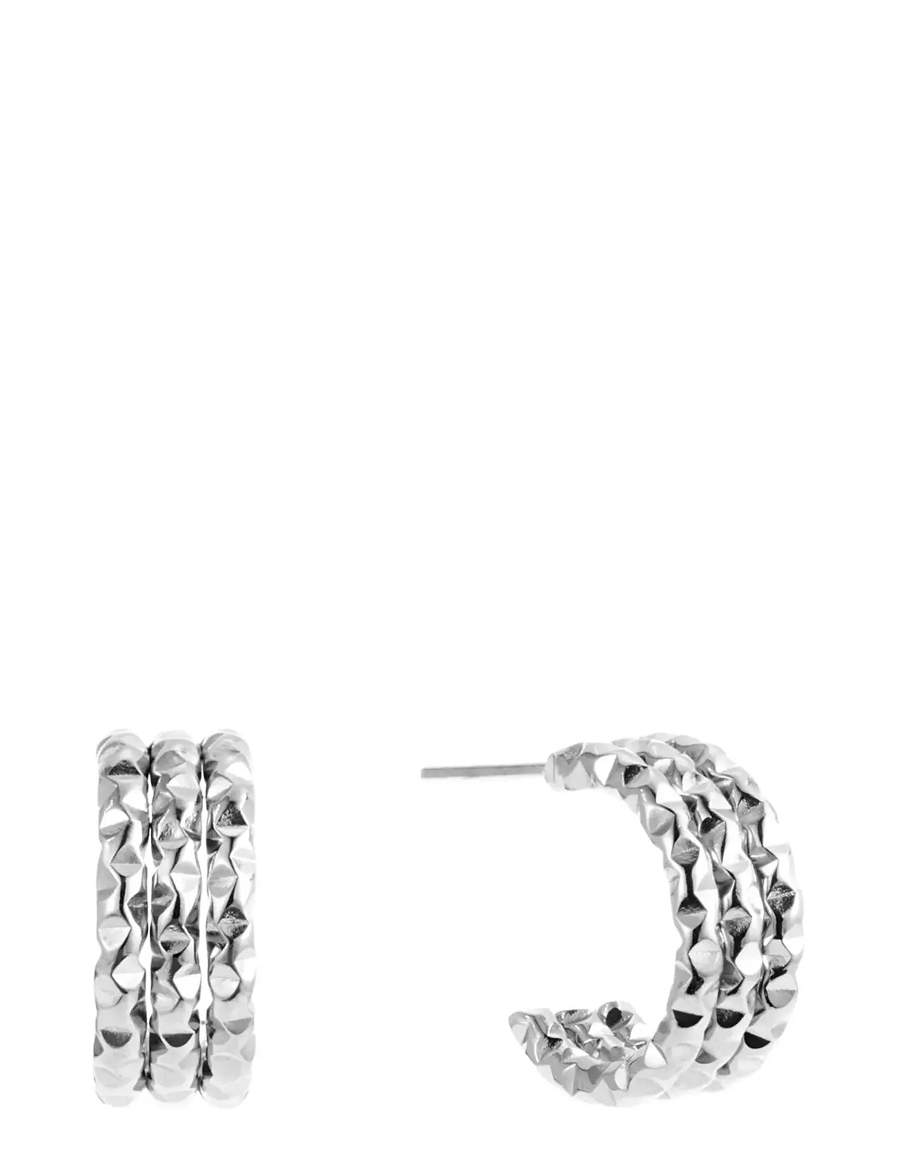BY JOLIMA Como Tripple Hoop Silber - One Size - Damen