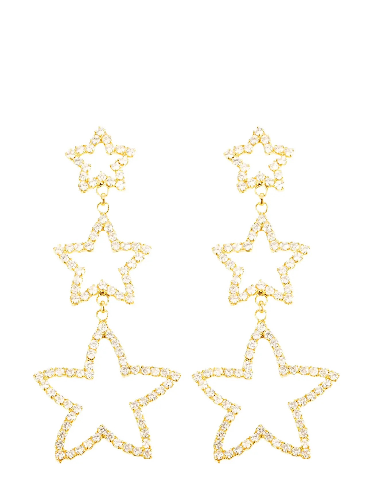 BY JOLIMA Starlight Ohrring Gold - One Size 7 - Damen