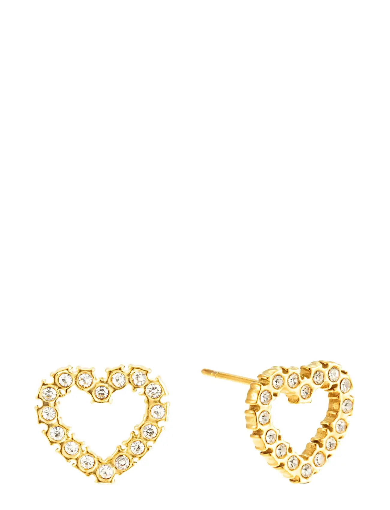 BY JOLIMA Valentina Studs Gold - One Size 1 Cm - Damen
