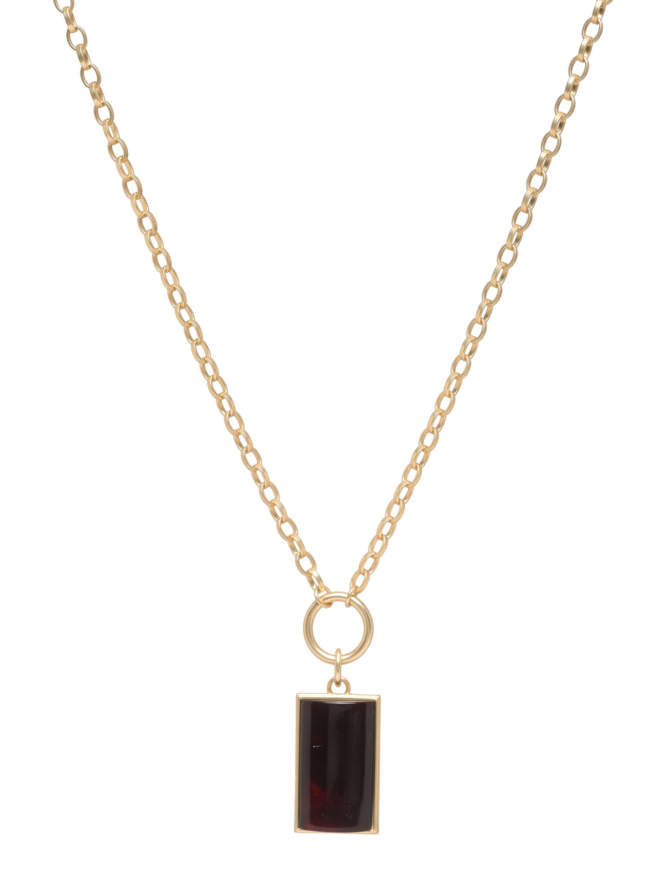 BY JOLIMA Como Kette Braun - One Size 69 Cm - Damen