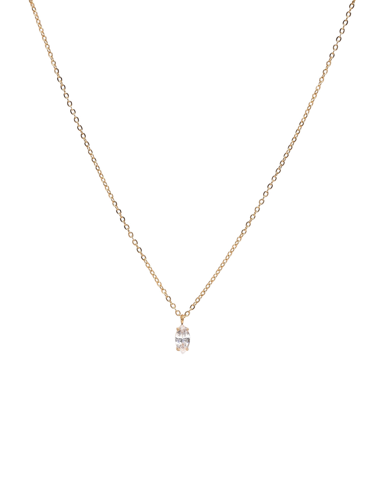 BY JOLIMA Teardrop Kette Gold - One Size 42 Cm - Damen