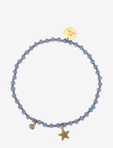 Cannes bracelet - kædearmbånd - light blue