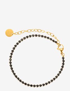 Celine tennisbracelet - kædearmbånd - gold bl