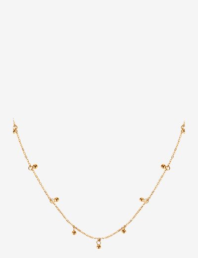 Emily necklace, gold - halskæder - gold