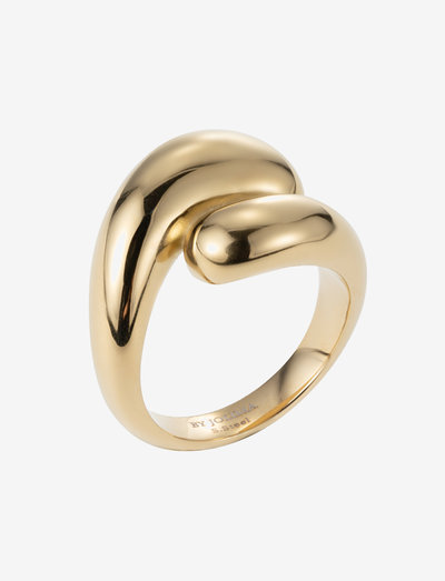 Stainley ring , steel - ringe - gold 