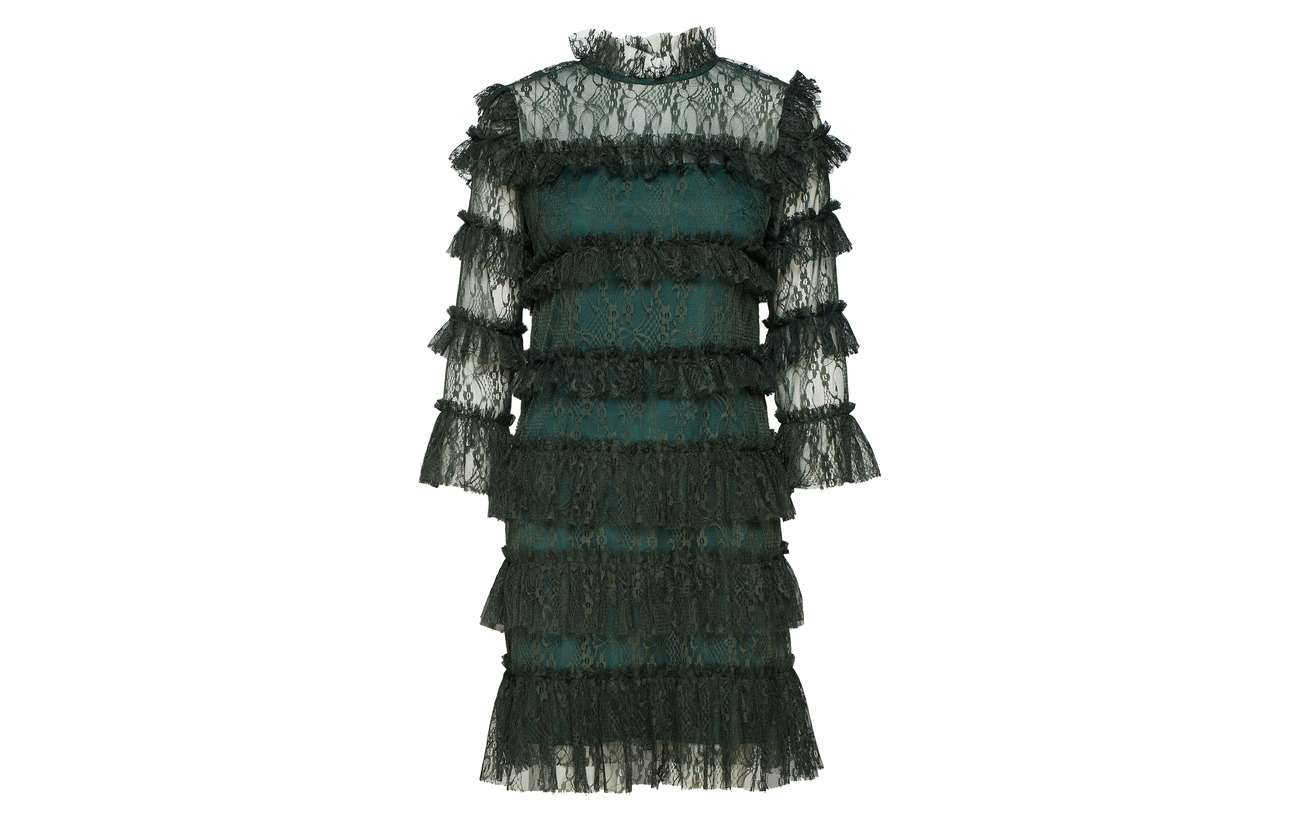 Carmine Malina Mini Doublure 100 Intérieure Elastane Polyester 95 Pine Dress By Polyester 5 Équipement Green BSnTCqxSw