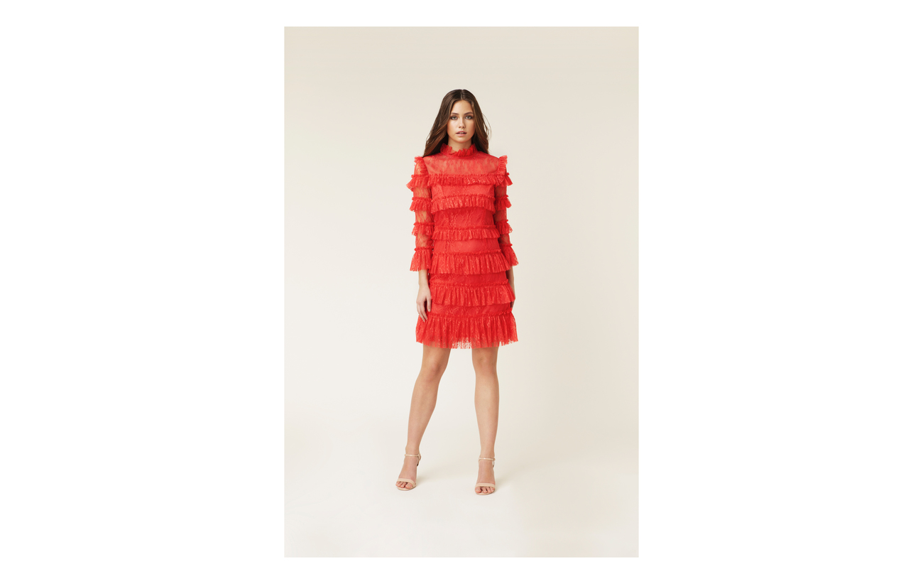 Carmine Malina Mini Doublure 100 Intérieure Elastane Polyester 95 Pine Dress By Polyester 5 Équipement Green BSnTCqxSw