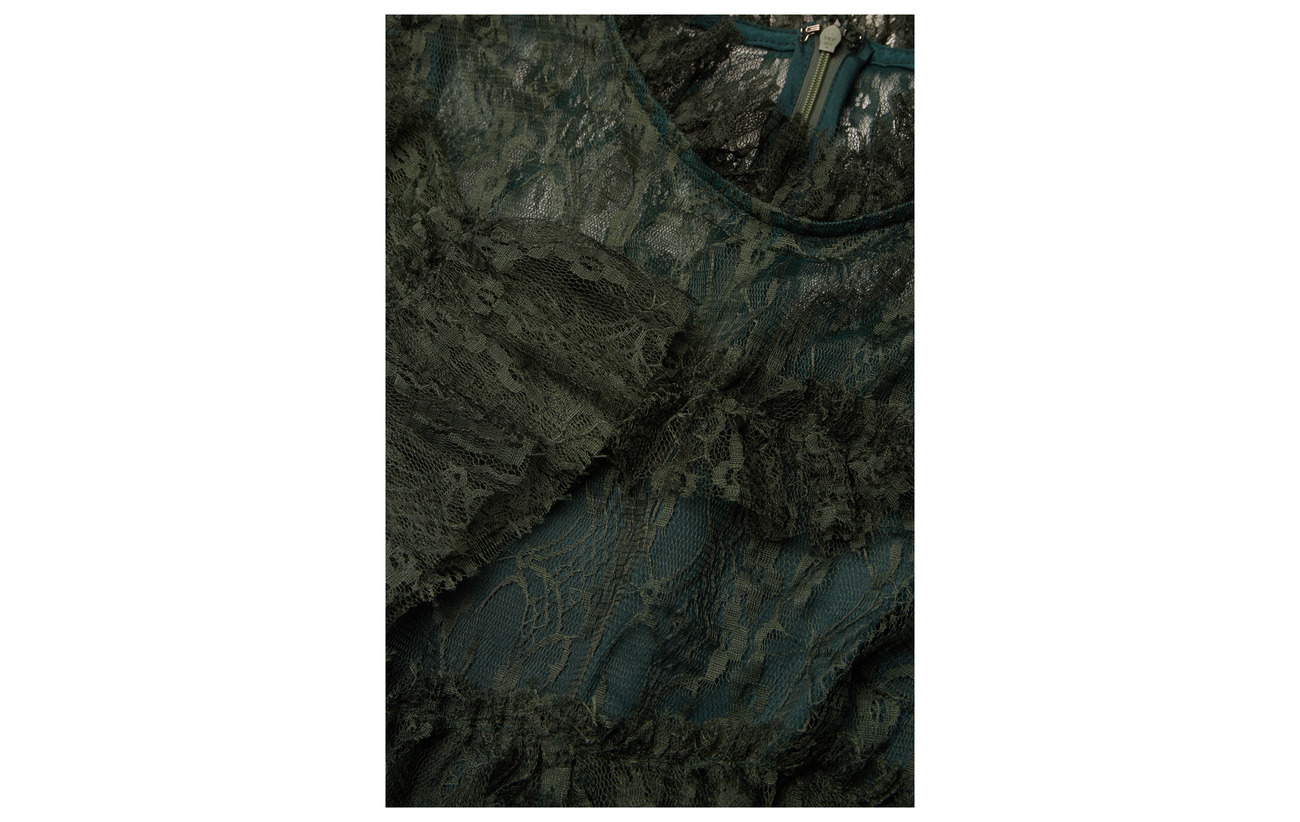 Carmine Malina Mini Doublure 100 Intérieure Elastane Polyester 95 Pine Dress By Polyester 5 Équipement Green BSnTCqxSw