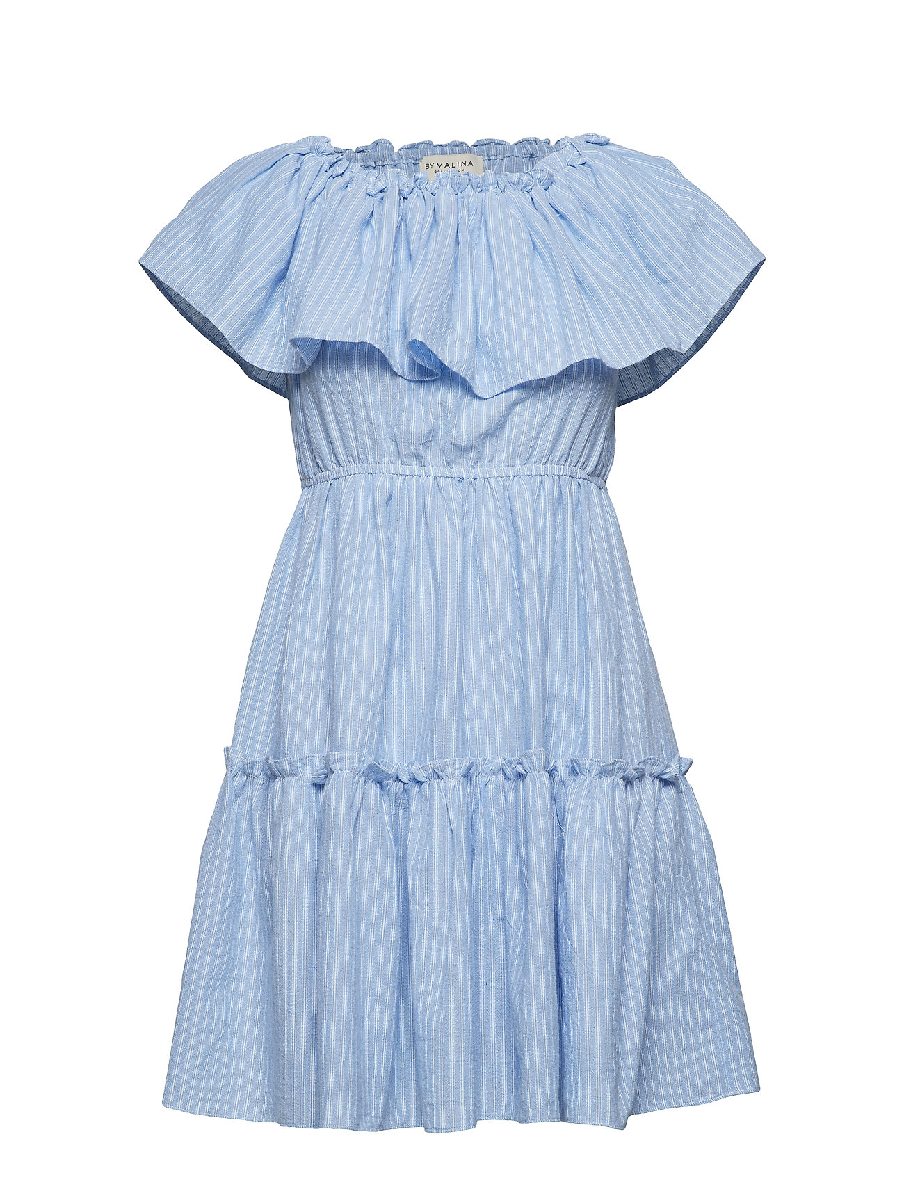 Audrey Dress Korte Jurk Blauw By Malina by malina kopen in de aanbieding