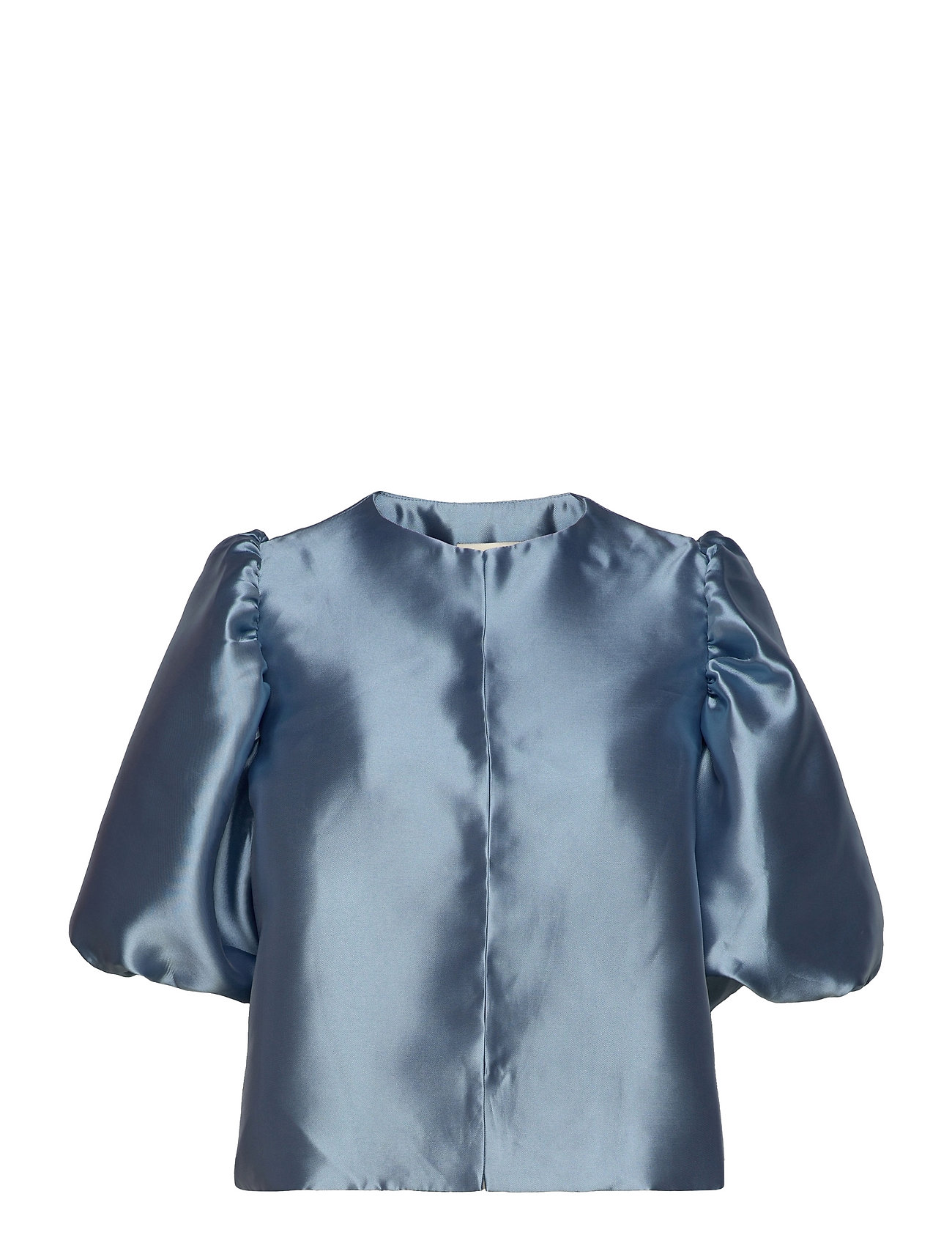 Cleo Blouse Blouses Short-sleeved Sininen By Malina