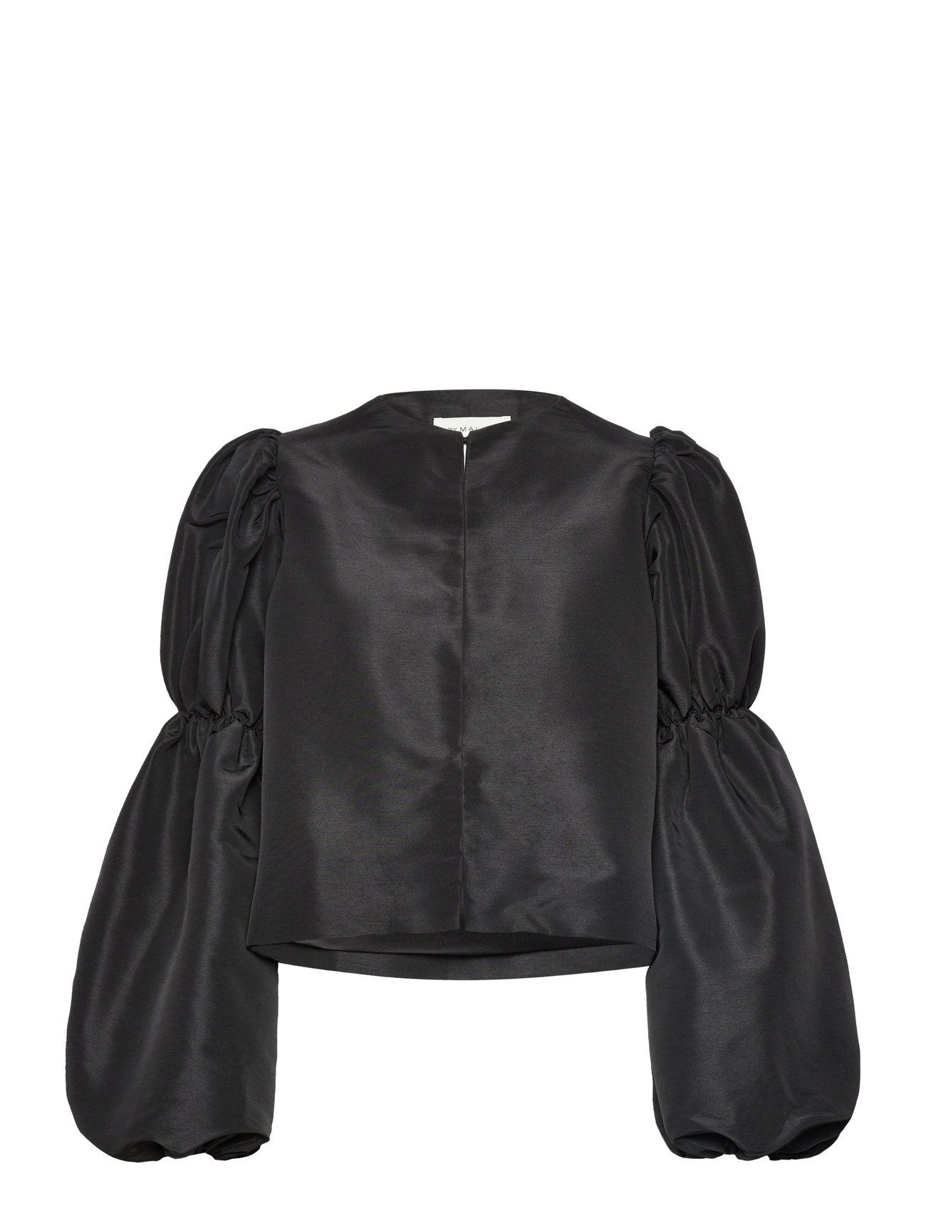 MALINA Zoey Double Pouf Sleeve Bluse Schwarz - XL - Damen