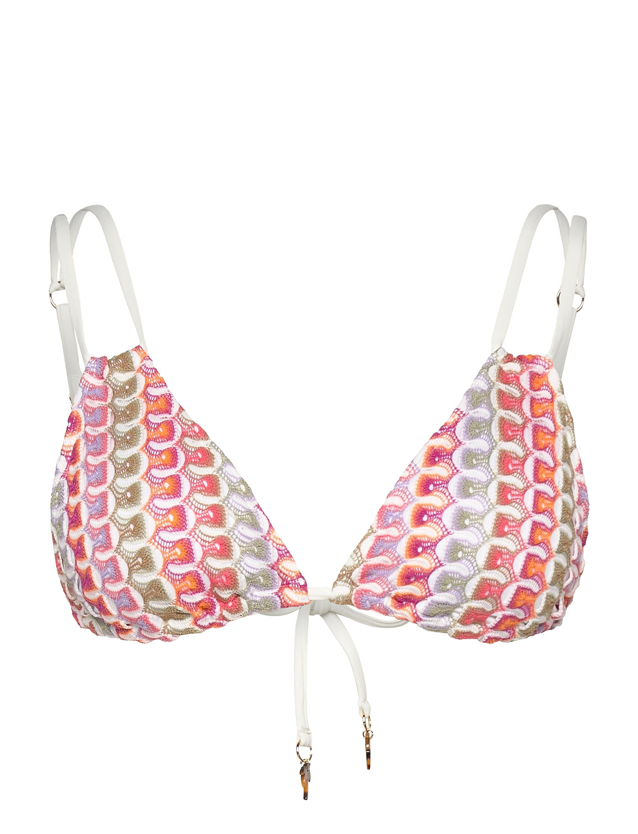 Malina Irma Fine Knitted Bikini Top Multi/patterned