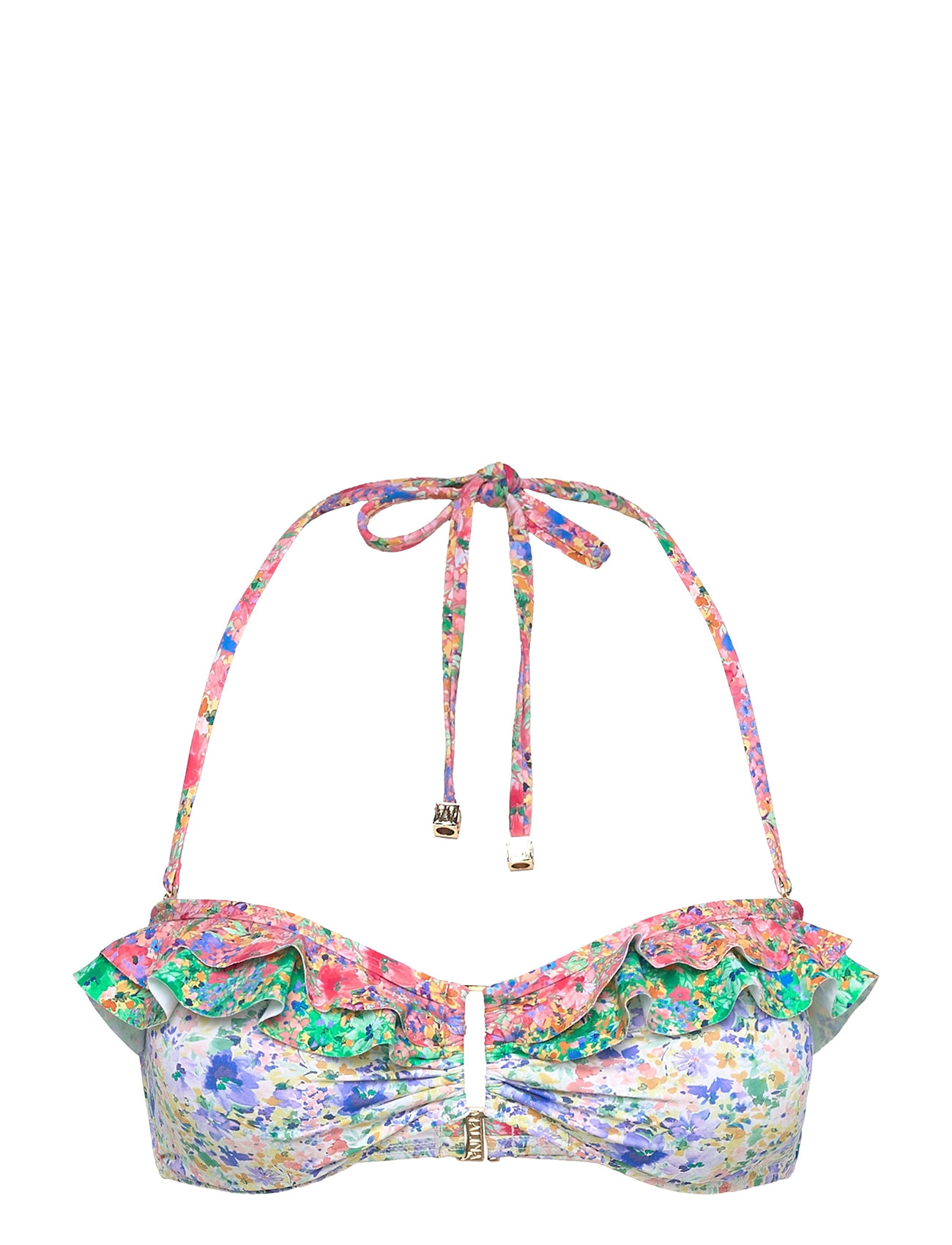 Malina Coraline Bandeau Bikini Top Multi/patterned