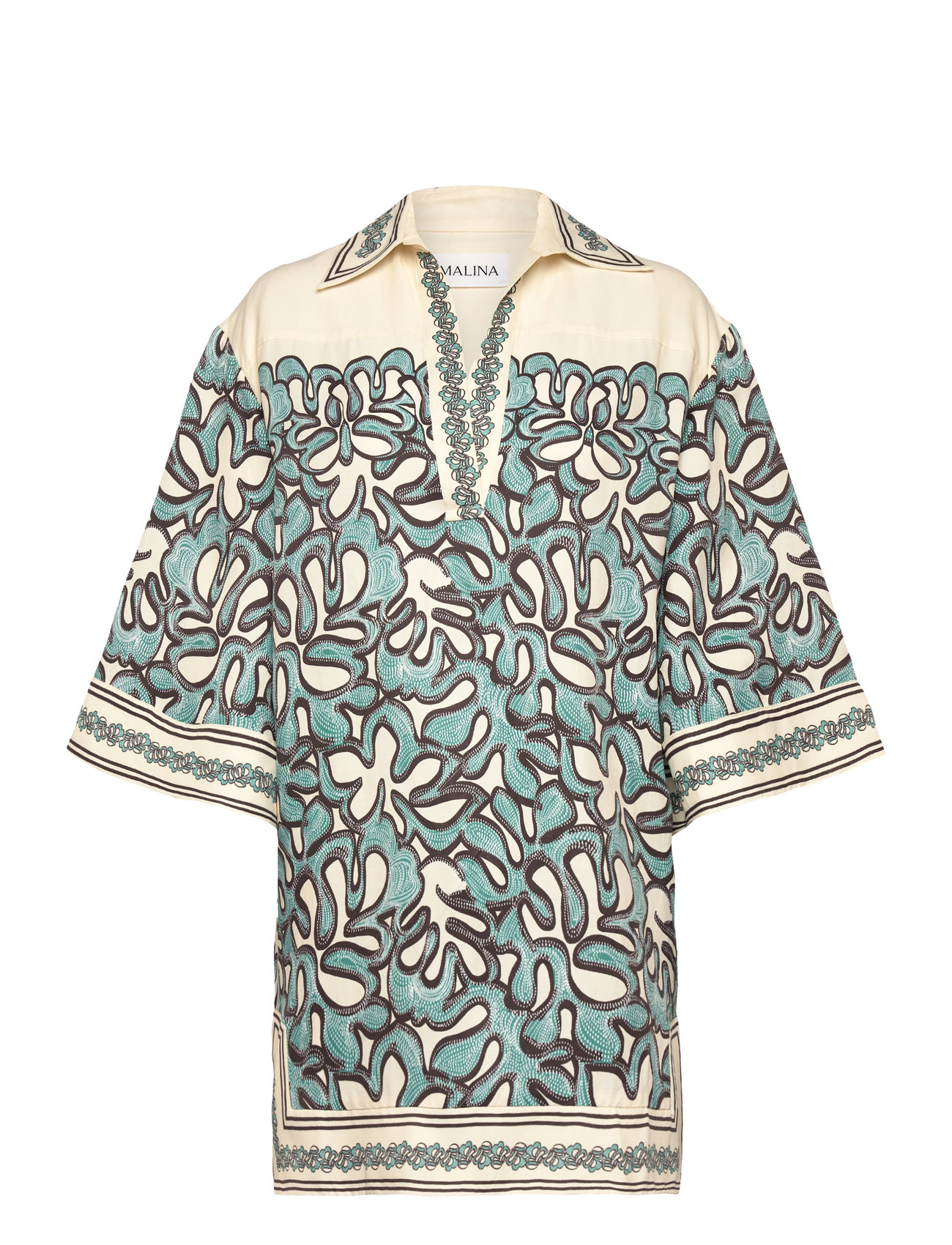 MALINA Imogen Tunika Mini Kleid Patterned - 42 - Damen
