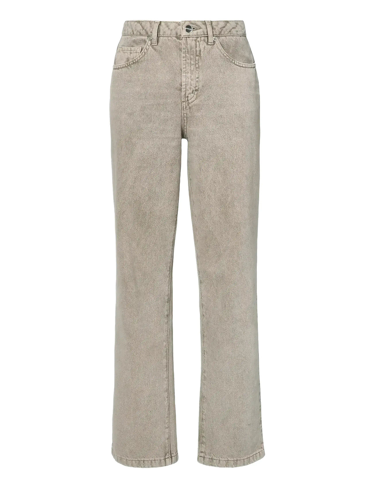 MALINA Klassisch Straight Jeans Beige - 25x30 - Damen