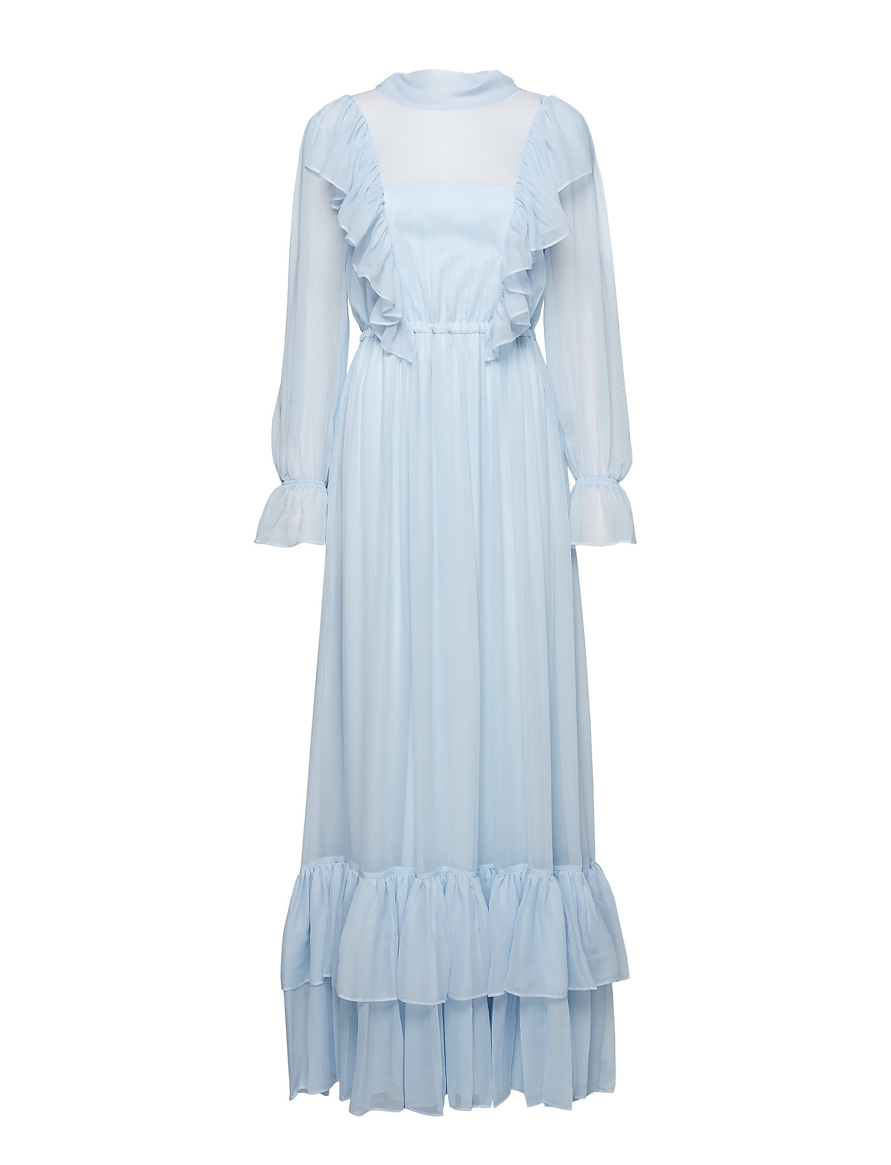 Ava Dress Maxi Galajurk Blauw By Malina by malina kopen in de aanbieding