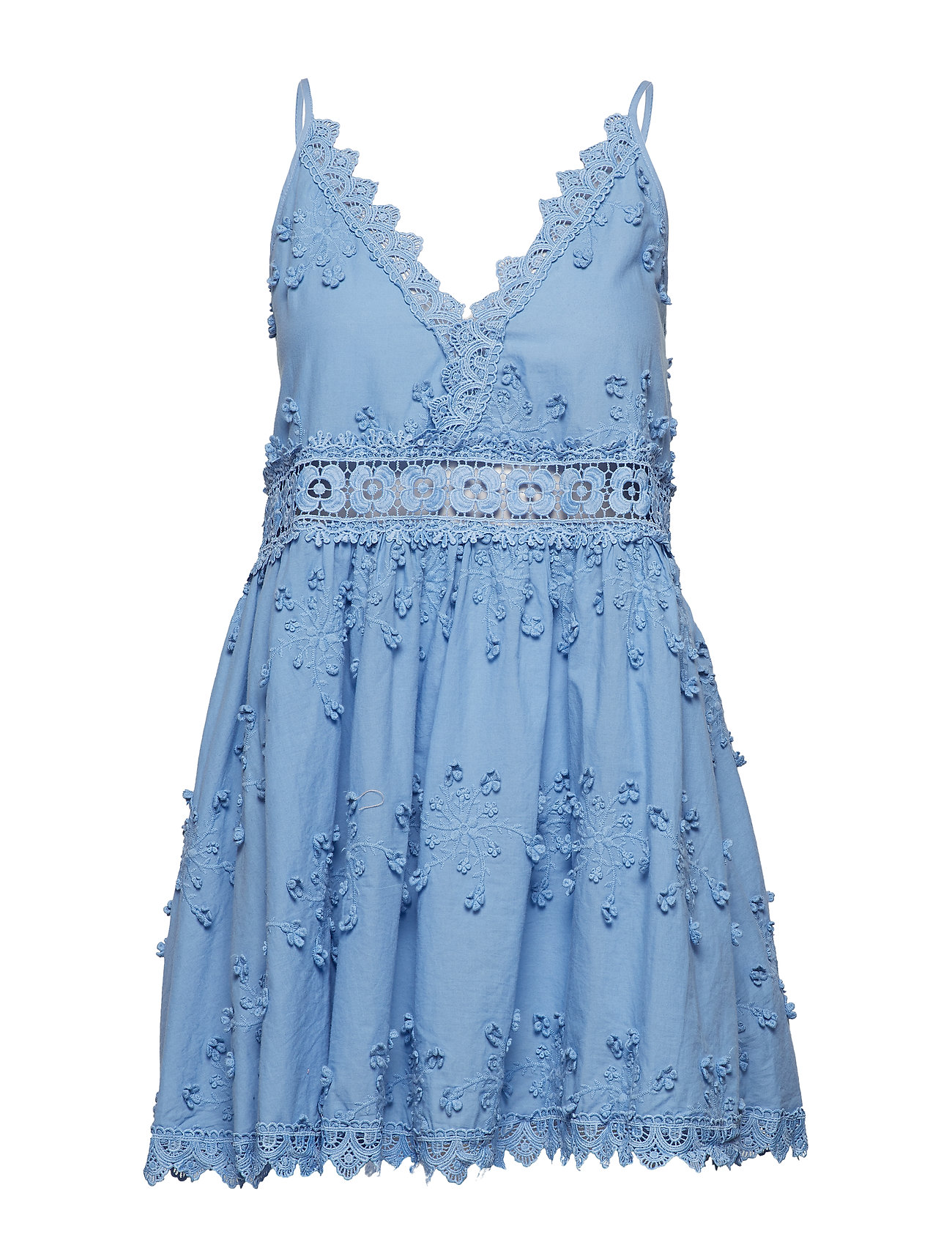 Issa Mini Dress Korte Jurk Blauw By Malina by malina kopen in de aanbieding