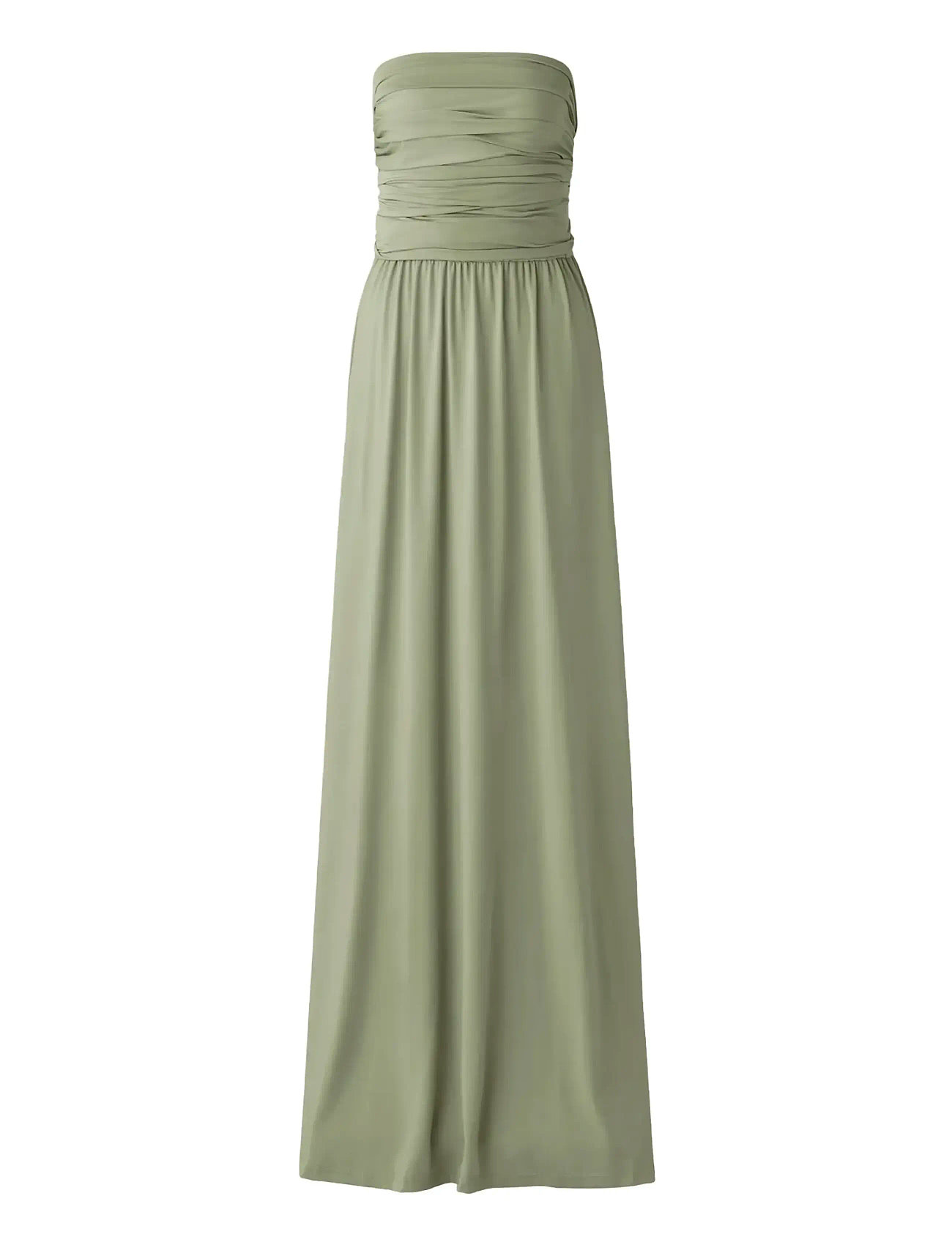 Malina Lola Wrap Dress, S/M, Khaki green, Designere > Aftenkjoler, Dame