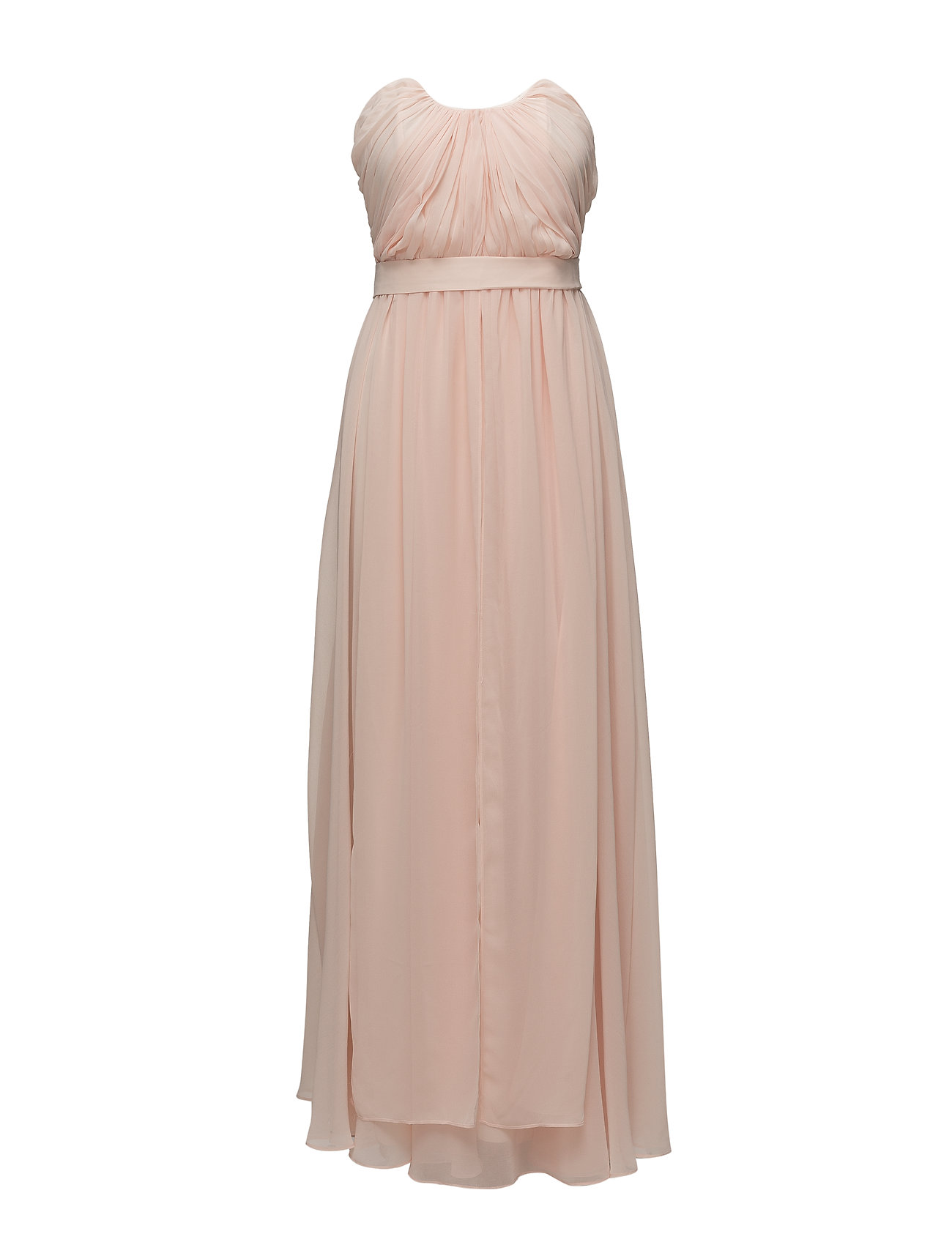 Leonora Wrap Maxi Dress Galajurk Roze By Malina by malina kopen in de aanbieding