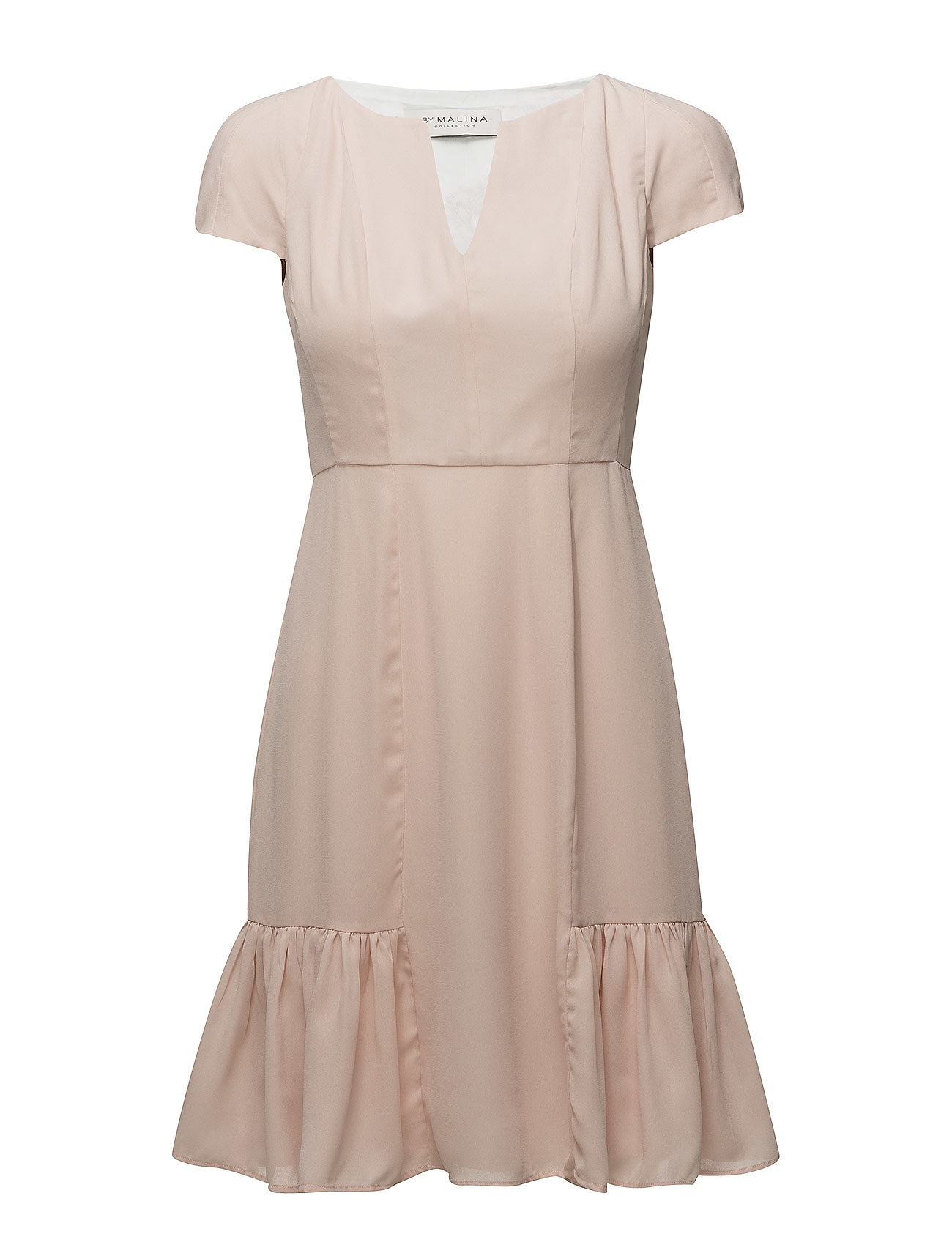 Andrea Dress Korte Jurk Roze By Malina by malina kopen in de aanbieding