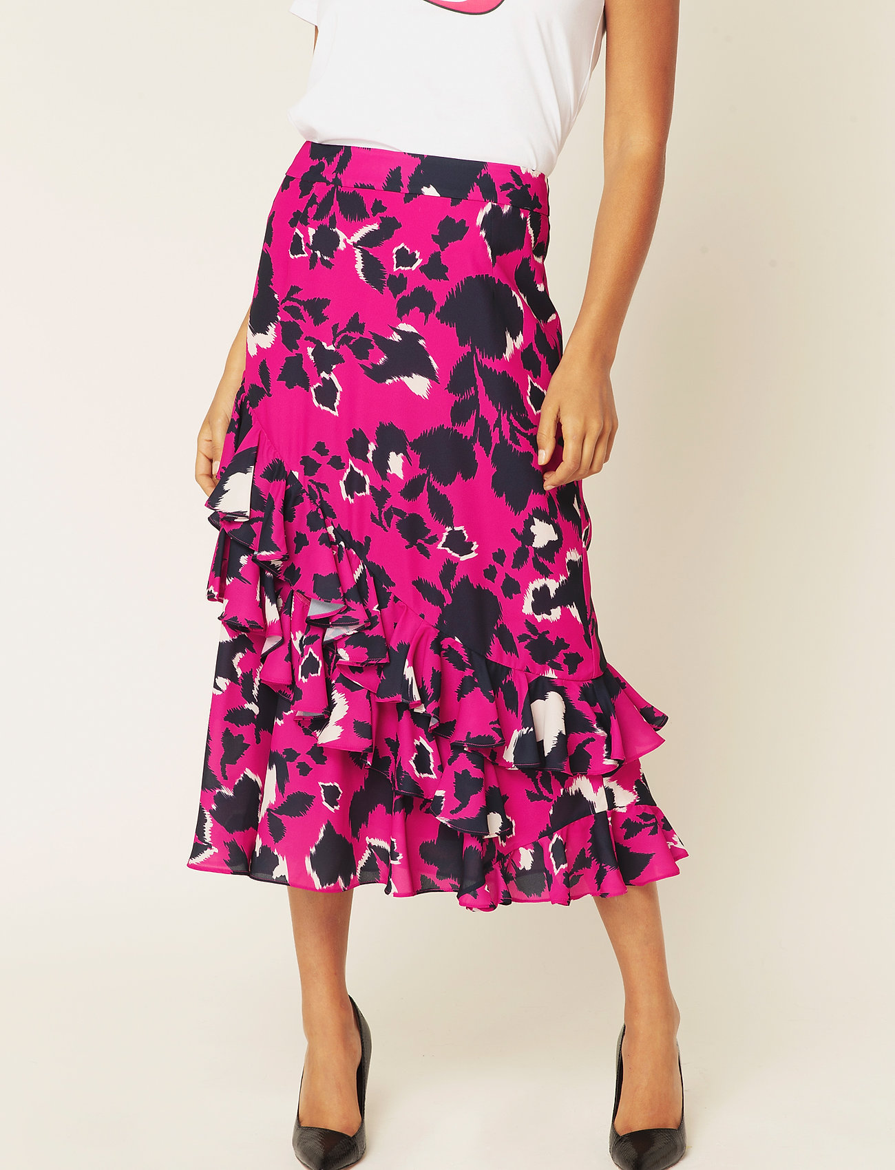 PinkBy Garden Diamante Diamante Skirtshadow Malina thQsdrC