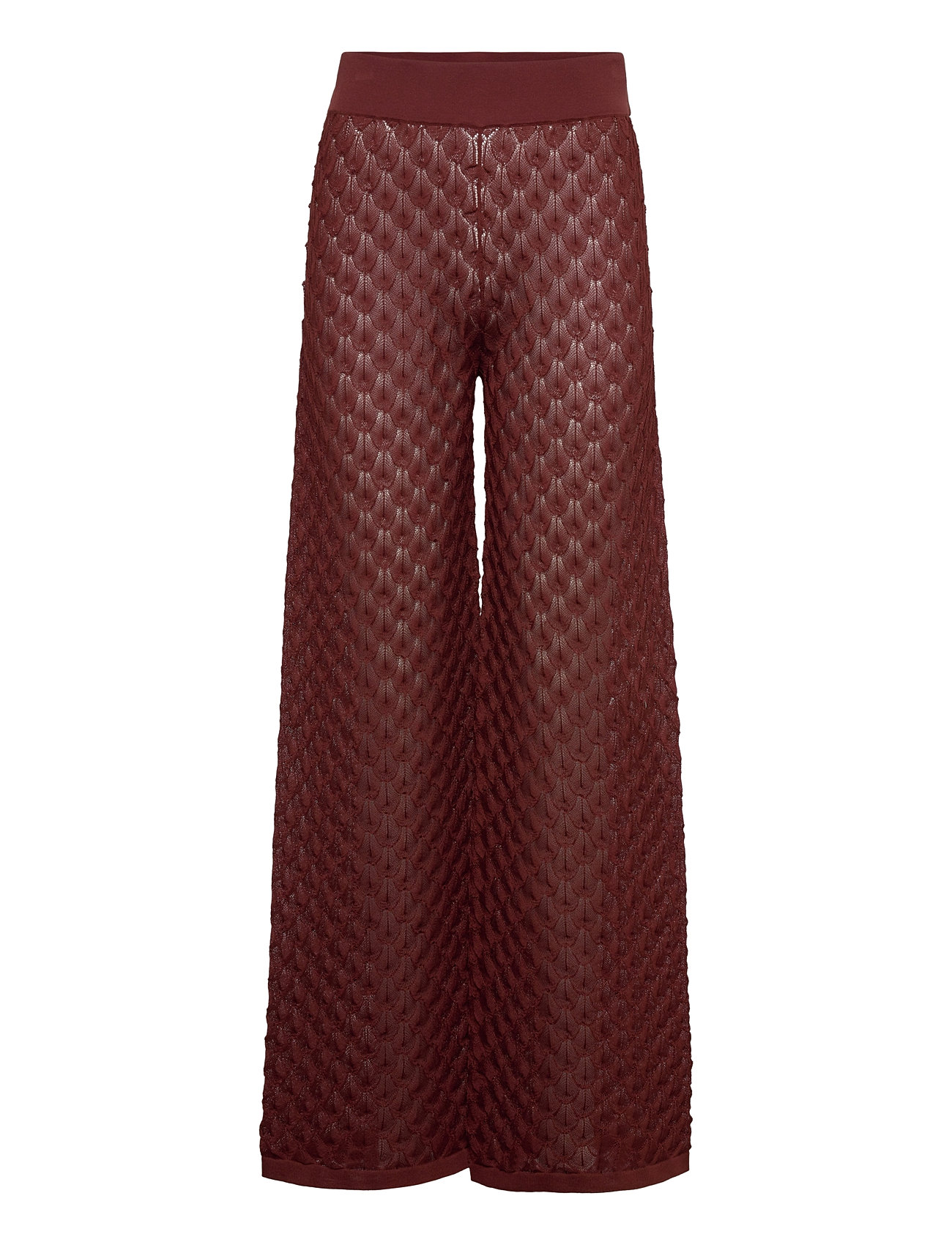 MALINA Alissa Strick Hosen Burgundy - XS - Damen