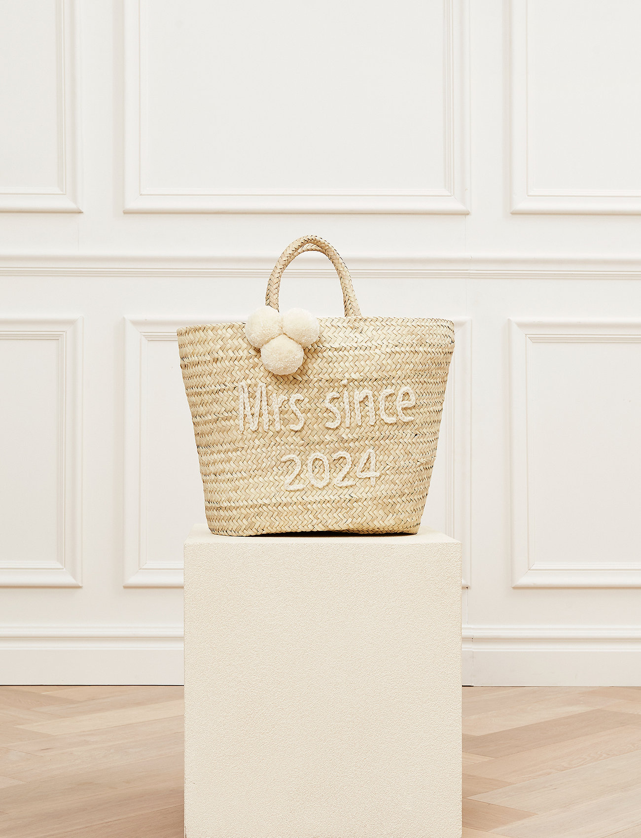 Bridal raffia tote 2024