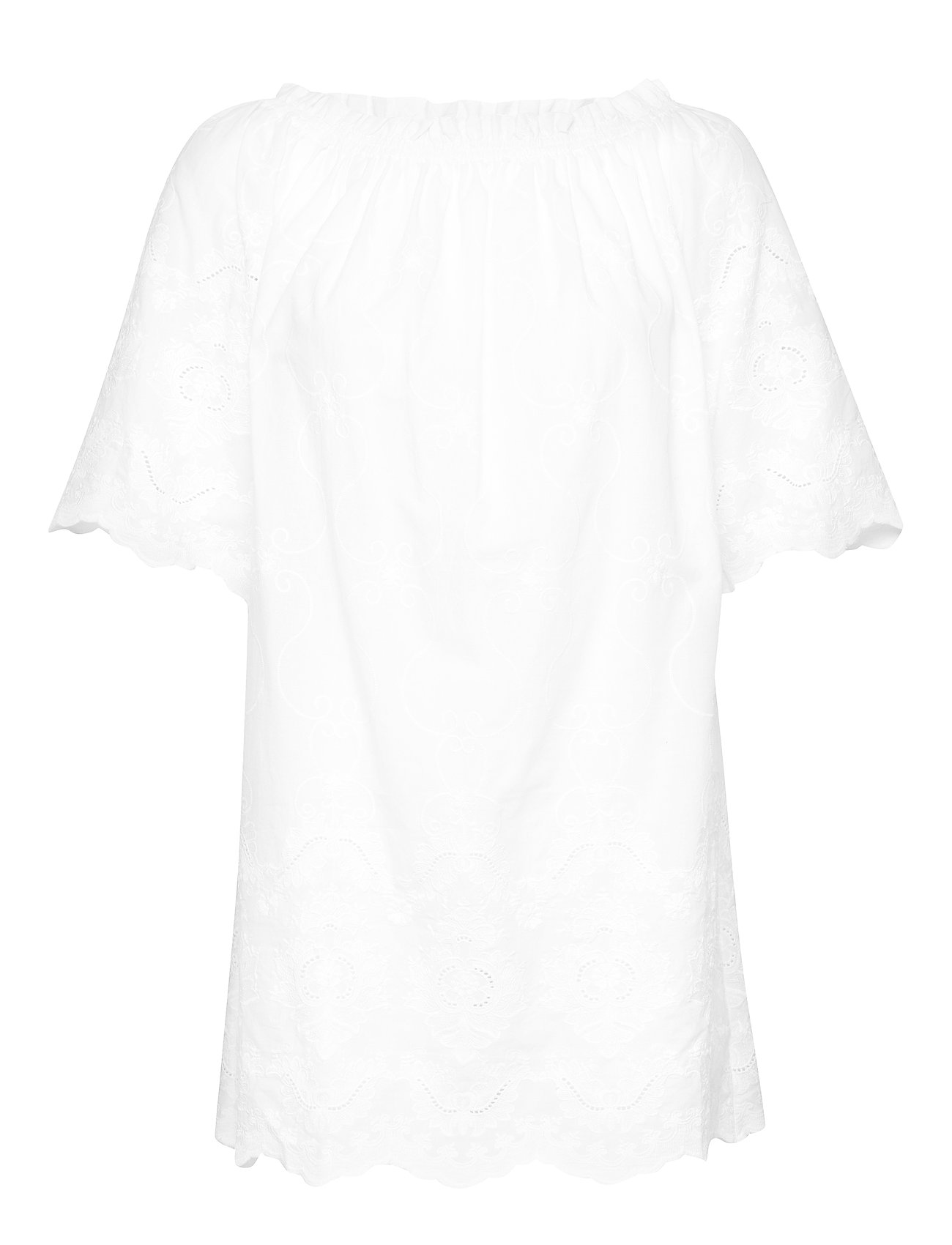 Piper Beach Dress Korte Jurk Wit By Malina by malina kopen in de aanbieding