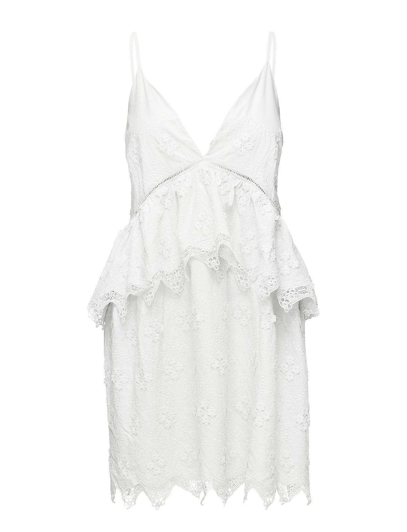 Neela Dress Korte Jurk Wit By Malina by malina kopen in de aanbieding