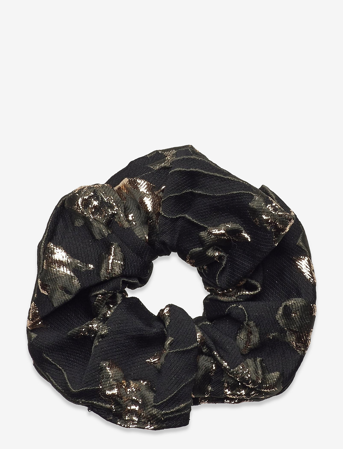 By Malina - Liza scrunchie - scrunchies - metallic black - 1