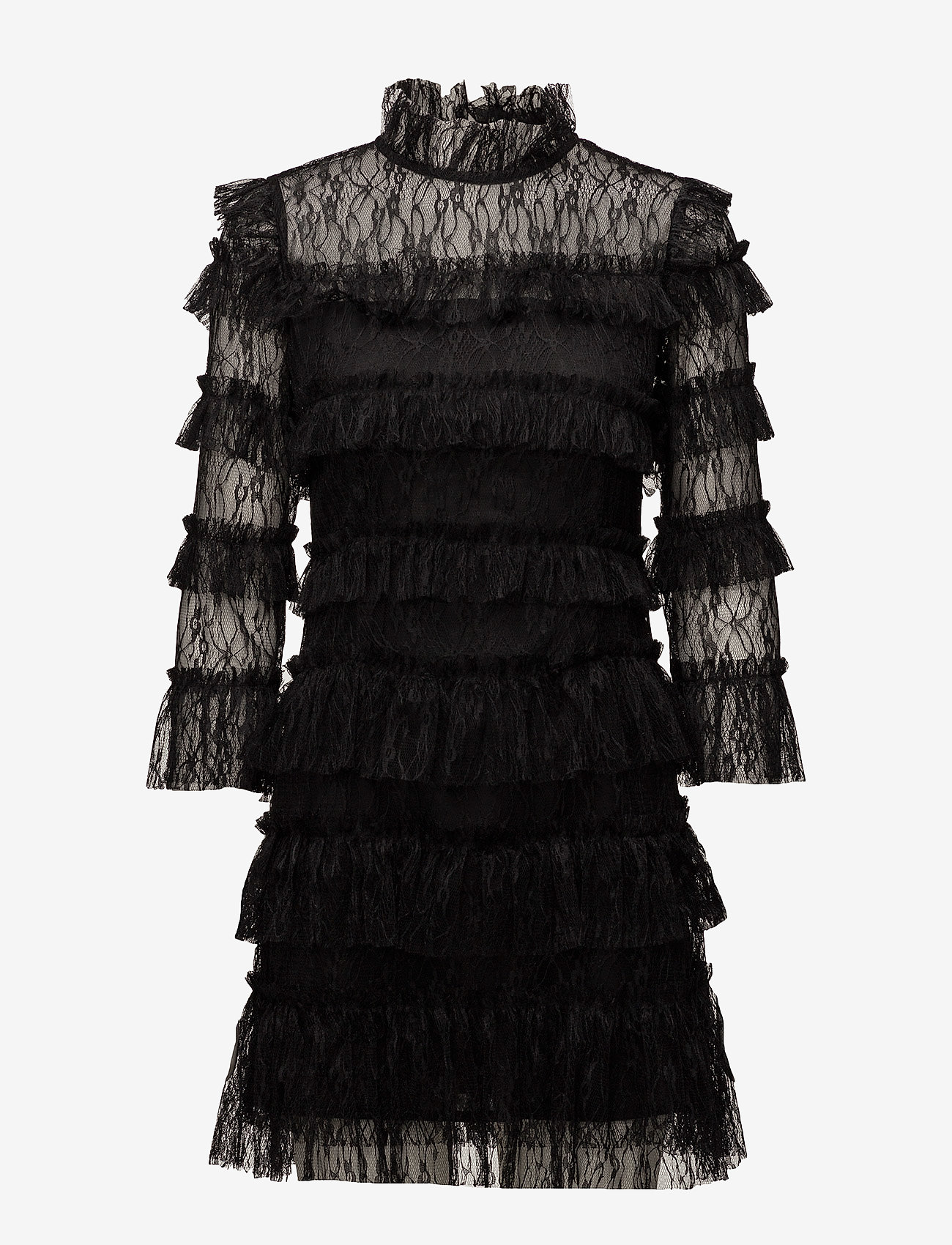 By Malina - Carmine mini dress - sukienki koktajlowe - black - 1