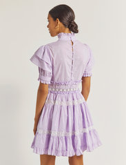 By Malina - Iro mini dress - sukienki koronkowe - lavender - 3