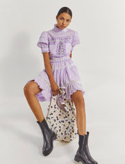 By Malina - Iro mini dress - sukienki koronkowe - lavender - 4