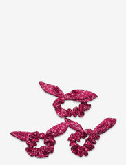 By Malina - Mini Lollo scrunchie 3 pack - chouchous - ruby leaf - 0