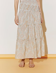 Raven skirt - lange skjørt - pastel paisley