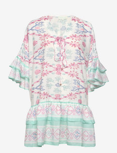 Kyla dress - beachwear - capri corals blush