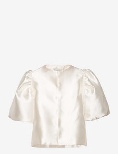 Cleo blouse - short-sleeved blouses - ivory